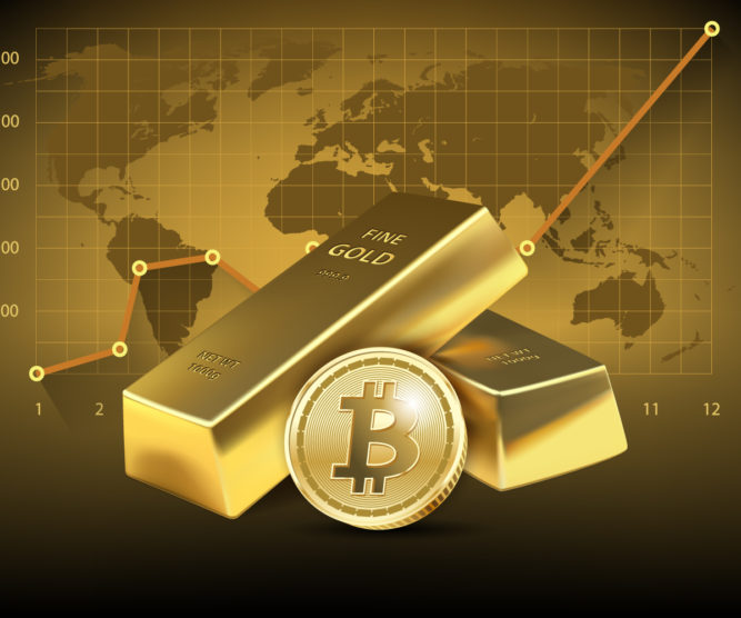 bitcoin and gold